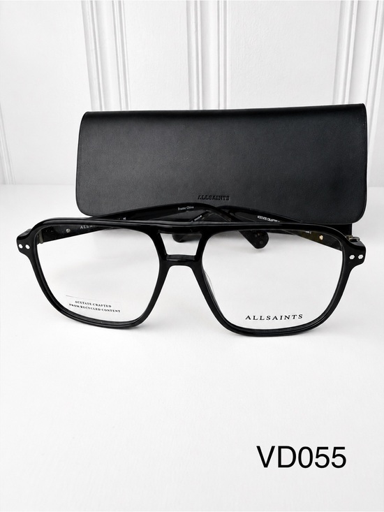 All Saints Accessories - AllSaints Hopper ALS1031 Gloss Black Eyeglasses